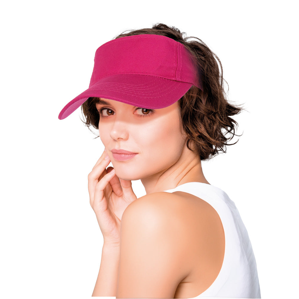 VISIERE FLUO NEON ROSE
