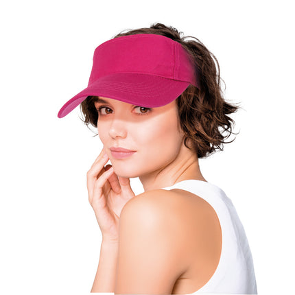 VISIERE FLUO NEON ROSE