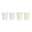 GOBELETS 200ML VICHY PASTEL 4 COUL ASSX 8