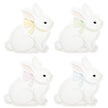 Assiettes mon lapin pastel 4 coul ass  23cm x 8