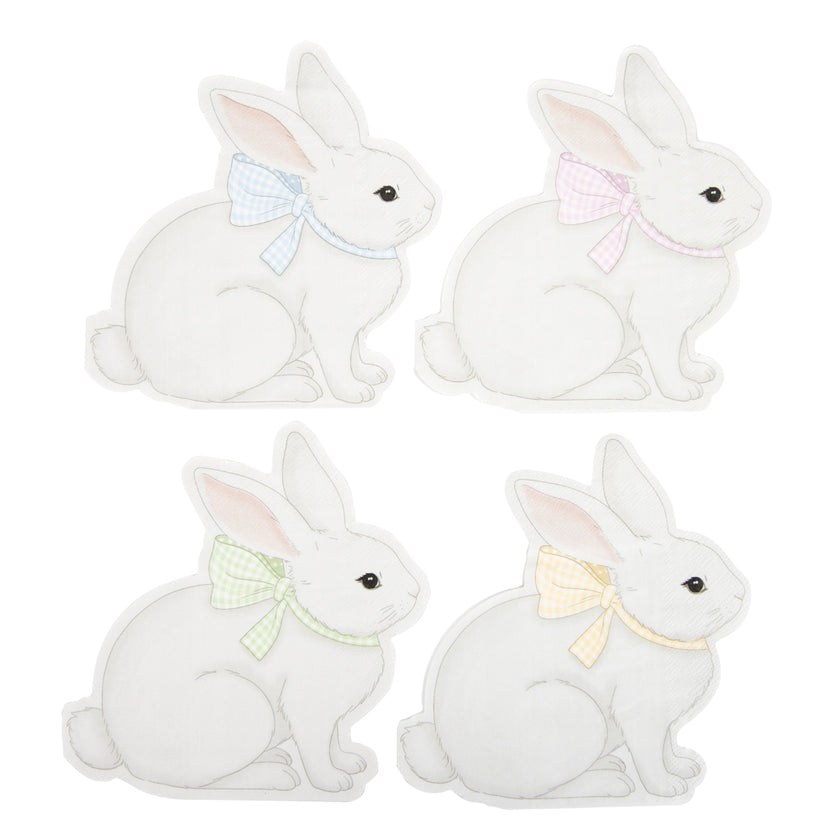 SERVIETTES MON LAPIN 4 COUL ASS X 16