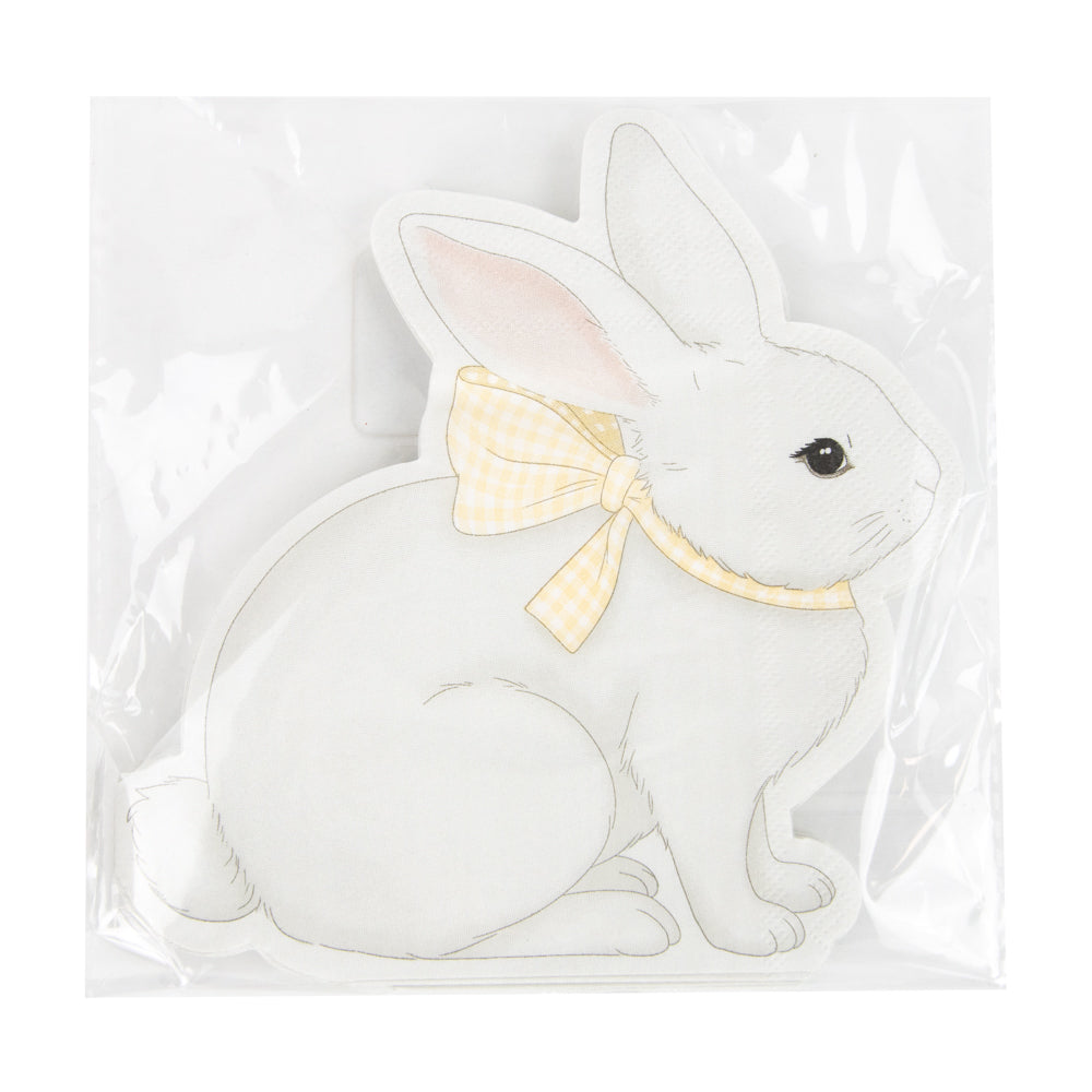 SERVIETTES MON LAPIN 4 COUL ASS X 16