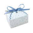 PETITES BOITES A FESTONS FLEUR BLEUE X 8