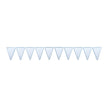 GUIRLANDE FANIONS FLEUR BLEUE 3M