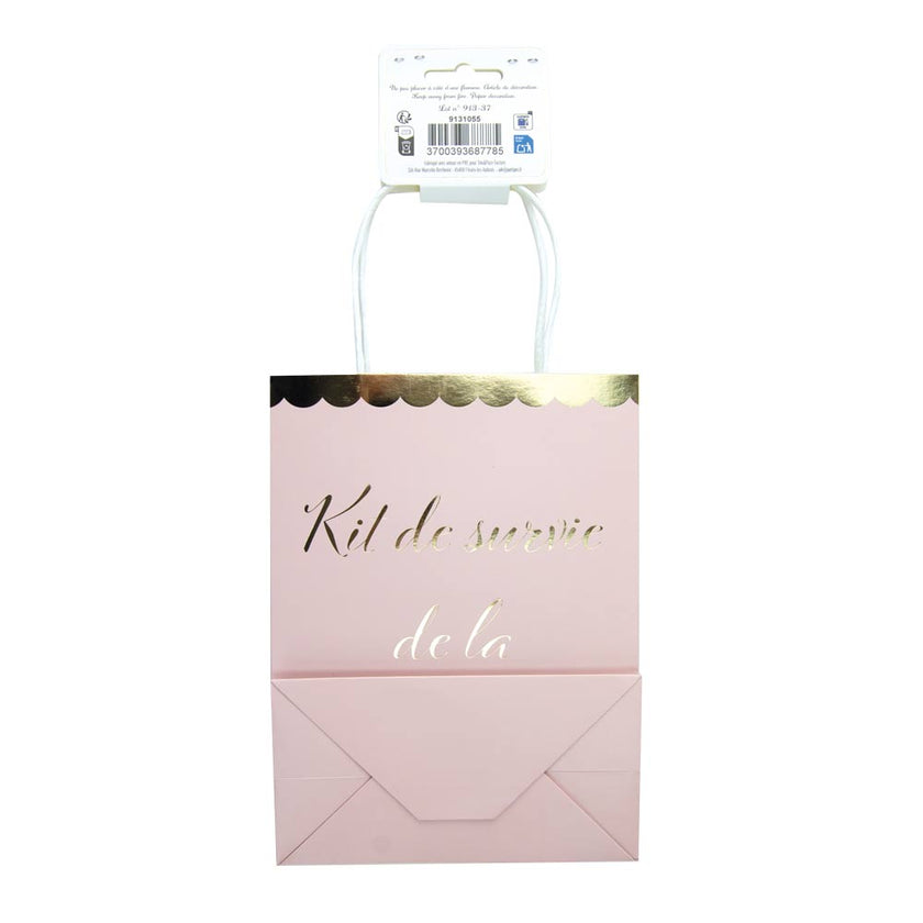 SAC PAPIER KIT DE SURVIE CALL ME MADAME