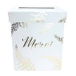URNE MERCI FOUGERE WHITE