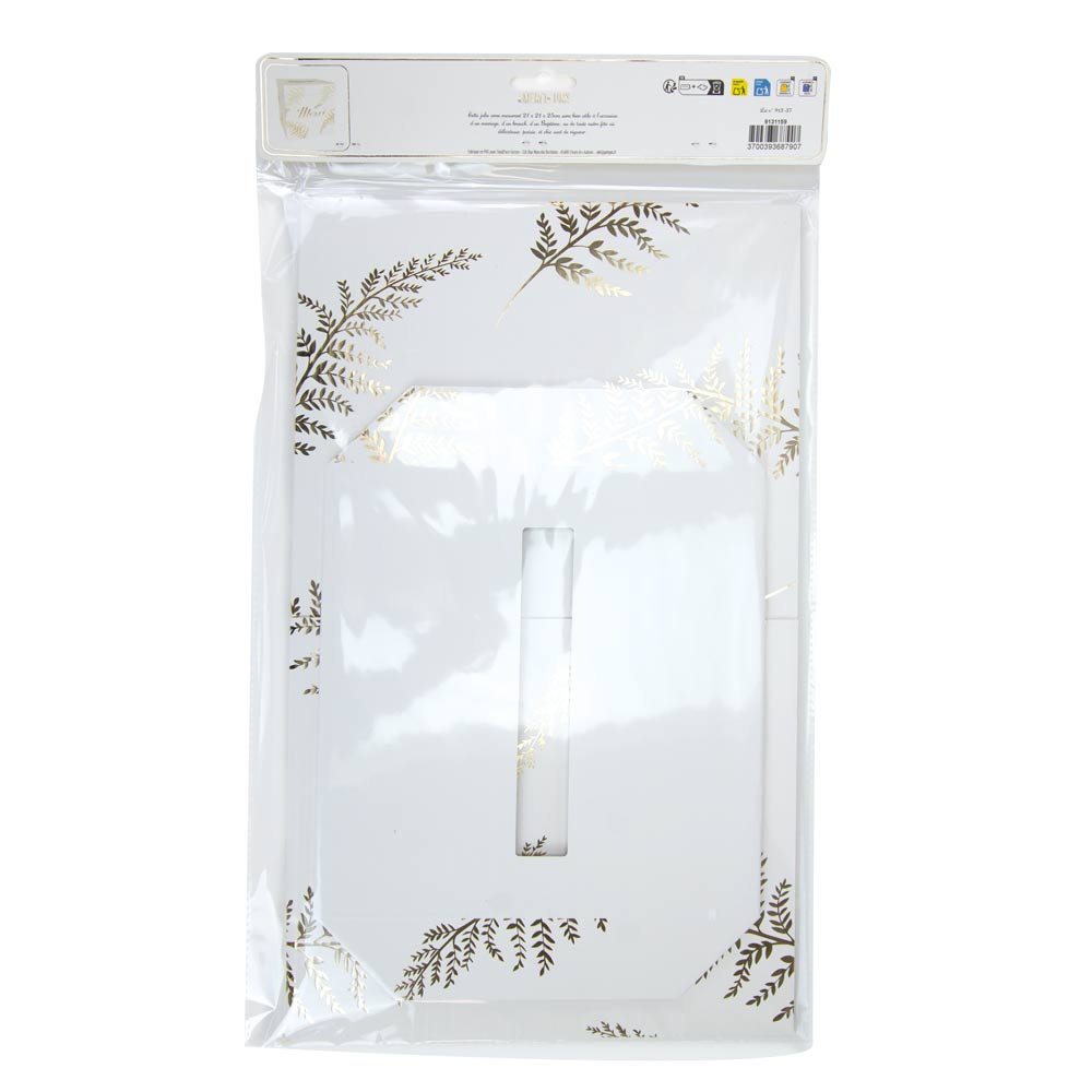 URNE MERCI FOUGERE WHITE