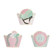 CUPCAKE WRAPPERS CHEVAL X 6