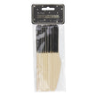 PETITS COUTEAUX EN BOIS NOIRS X 8