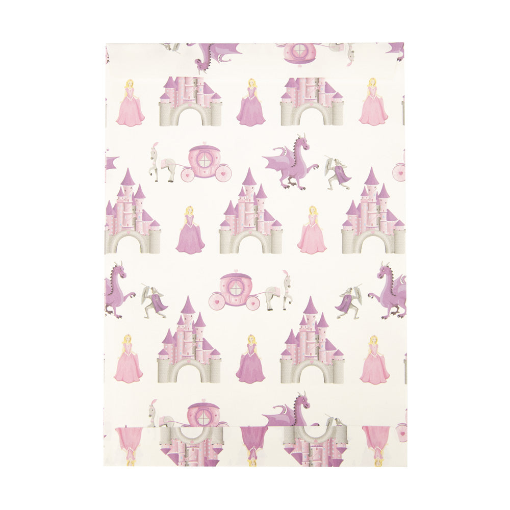 POCHETTES PAPIER PRINCESSE X 8PCS