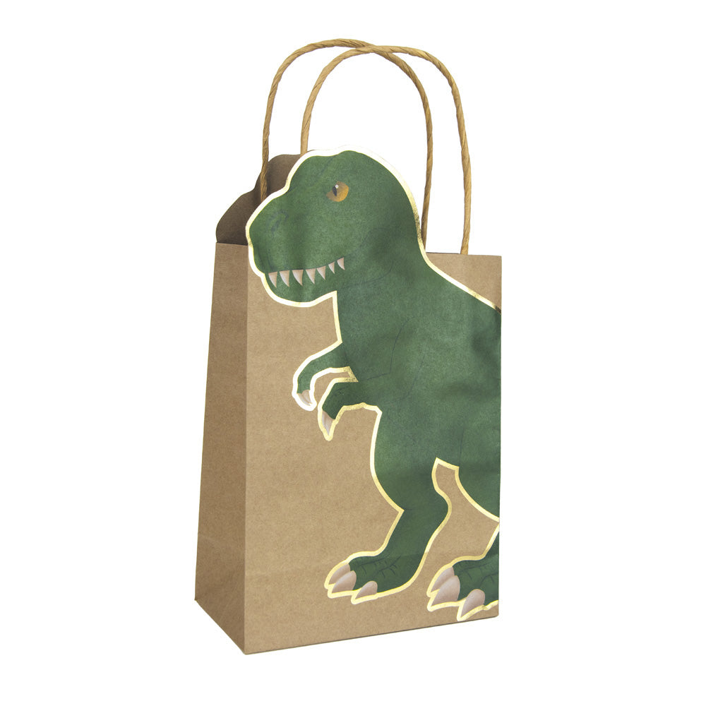 SACS PAPIER DINO X 4