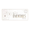 SET DE 3 EVENTAILS BLANC ET OR