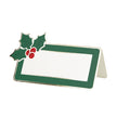 Marque places  houx de noel x 8pcs