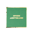 Serviettes multi joyeux anniversaire  x 16