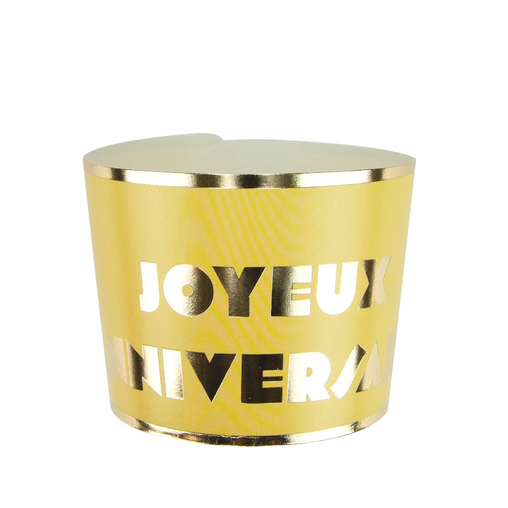 PETITS POTS MULTI JOYEUX ANNIVERSAIRE X 8