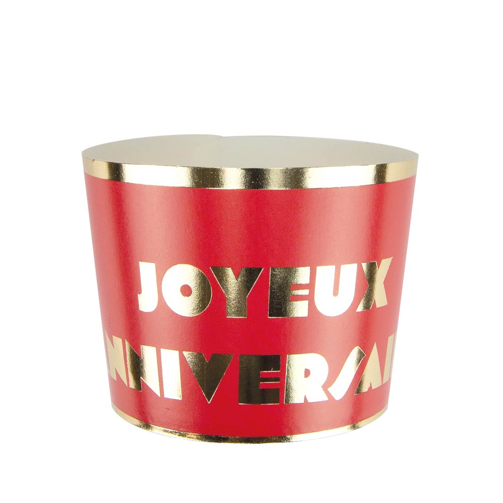 PETITS POTS MULTI JOYEUX ANNIVERSAIRE X 8