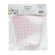 BOITES A POP-CORN VICHY ROSE X 8