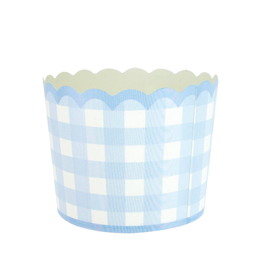PETITS POTS VICHY BLEU X 8