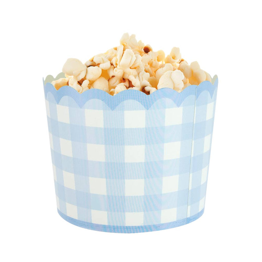 PETITS POTS VICHY BLEU X 8