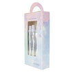 COFFRET 5 SARBACANES + 50 BOULES IRIDESCENT PARTY