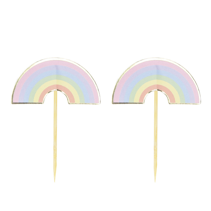 PICS A COCKTAIL ARC EN CIEL PASTEL X 10