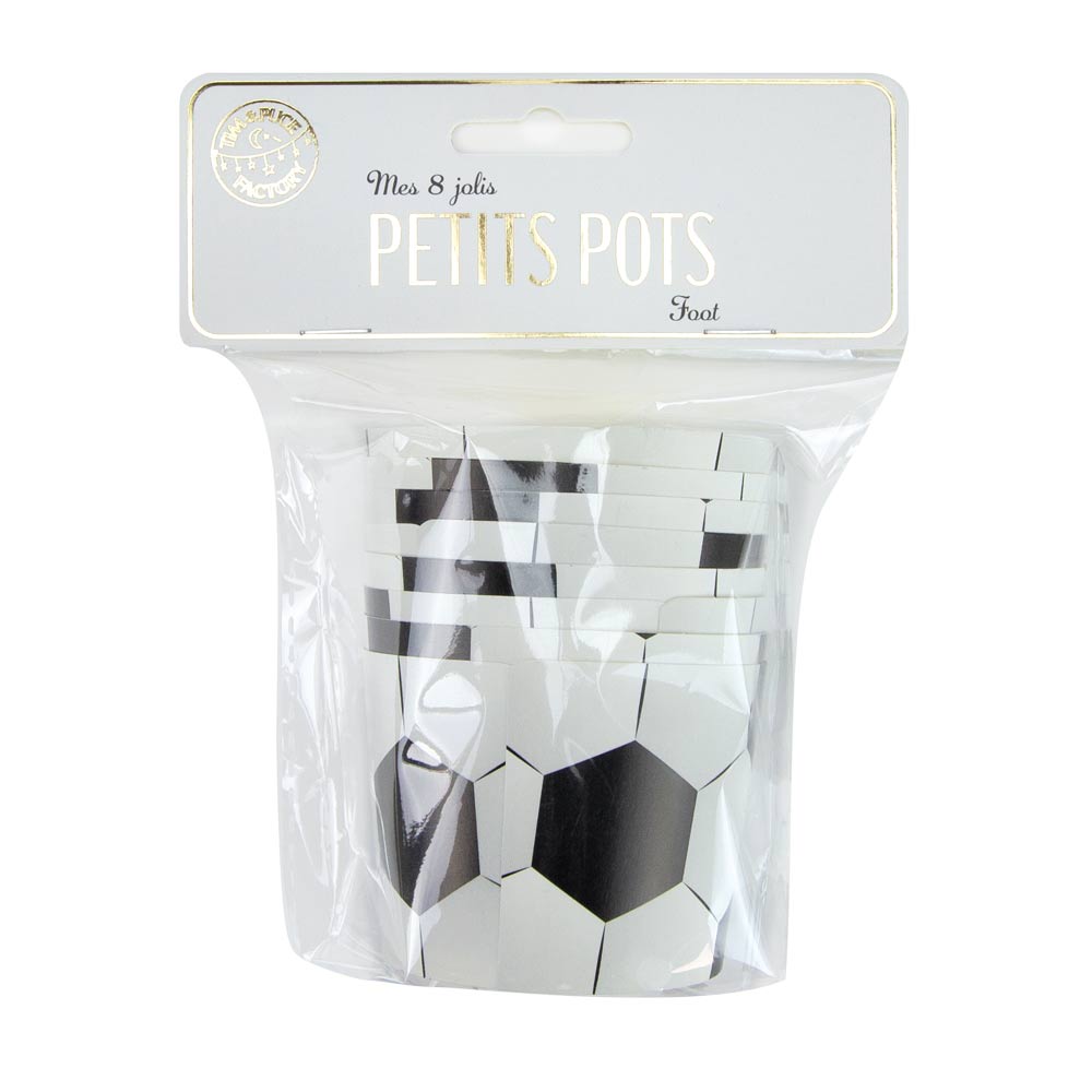 PETITS POTS FOOT X 8