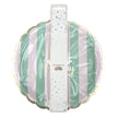 Assiettes festonnees 23cm happy birthday x 8 3