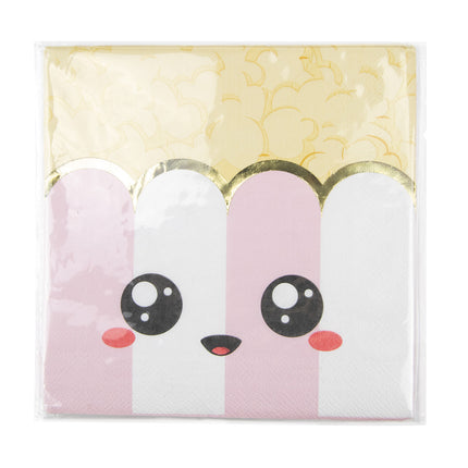 SERVIETTES 33X33CM SWEETY JUNK FOOD X 16