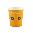 GOBELETS CITROUILLES SWEETY HALLOWEEN 200ML X 8