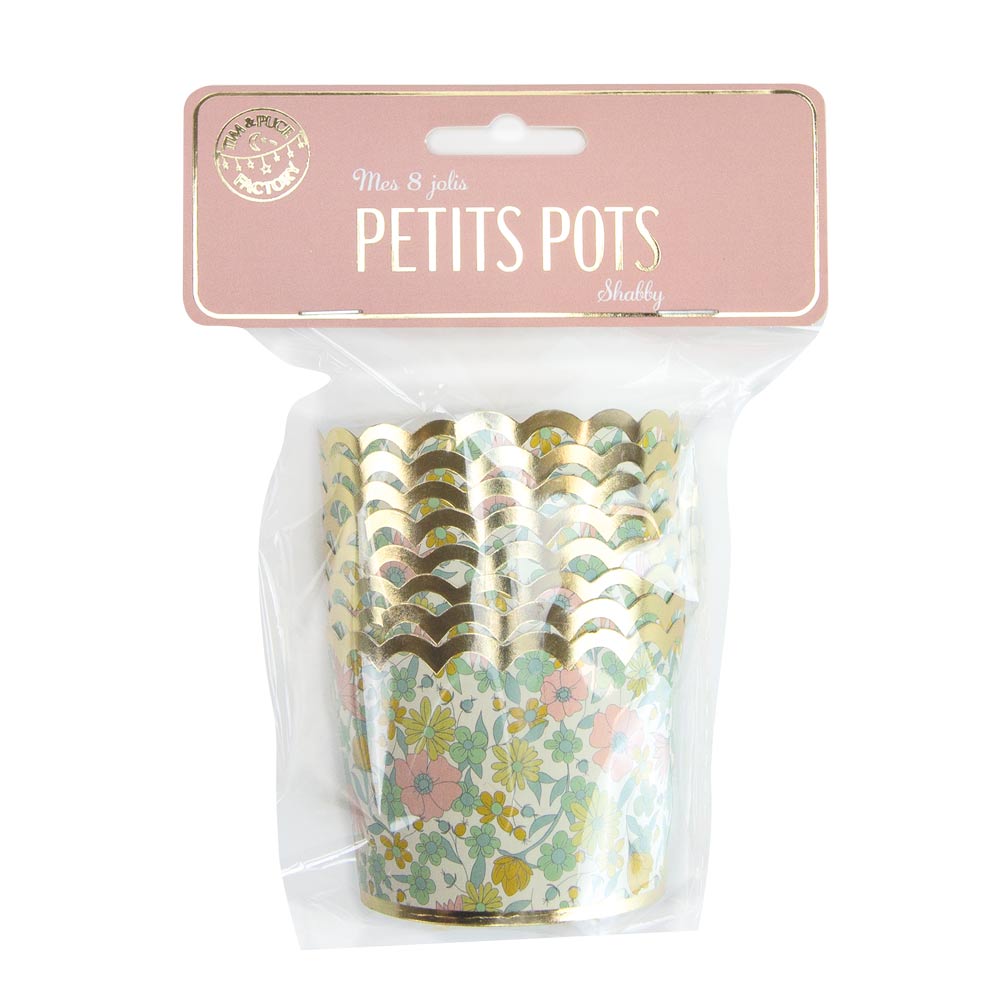 PETITS POTS SHABBY X 8