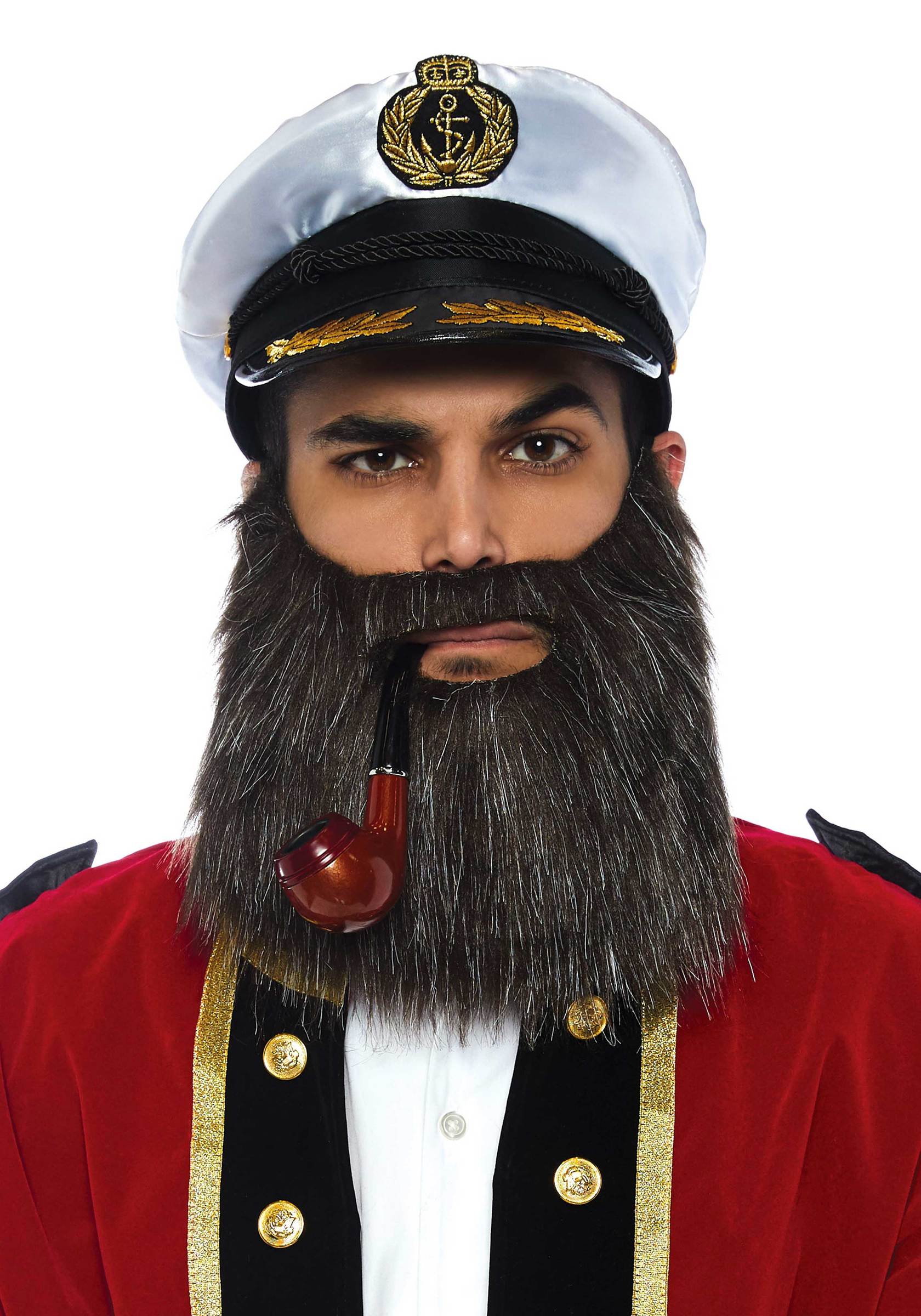 Kit accessoires capitaine de bateau homme