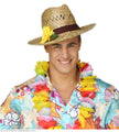 Chapeau de paille avec tournesol