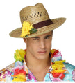 Chapeau de paille avec tournesol