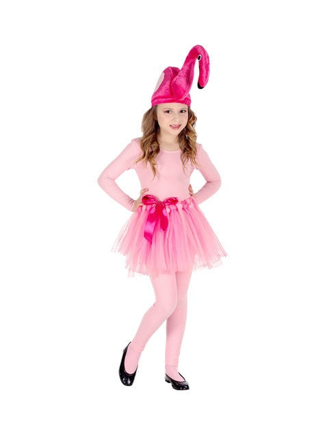 Déguisement flamant rose fille