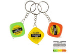 porte-clés mètre à ruban mix 3.5x3.5cm