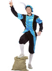 Déguisement Père Fouettard turquoise homme