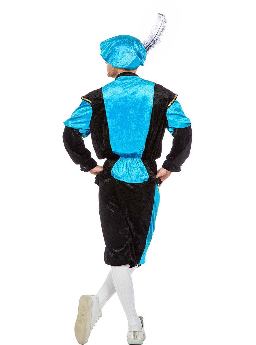 Déguisement Père Fouettard turquoise homme