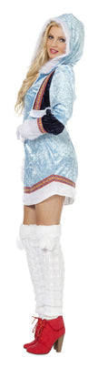 Déguisement esquimau bleu femme