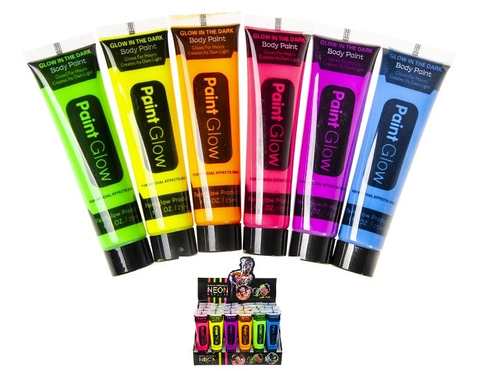 maquillage à l''eau en tube fluo néon vert 25ml