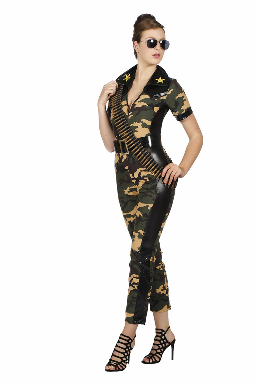 Déguisement militaire femme