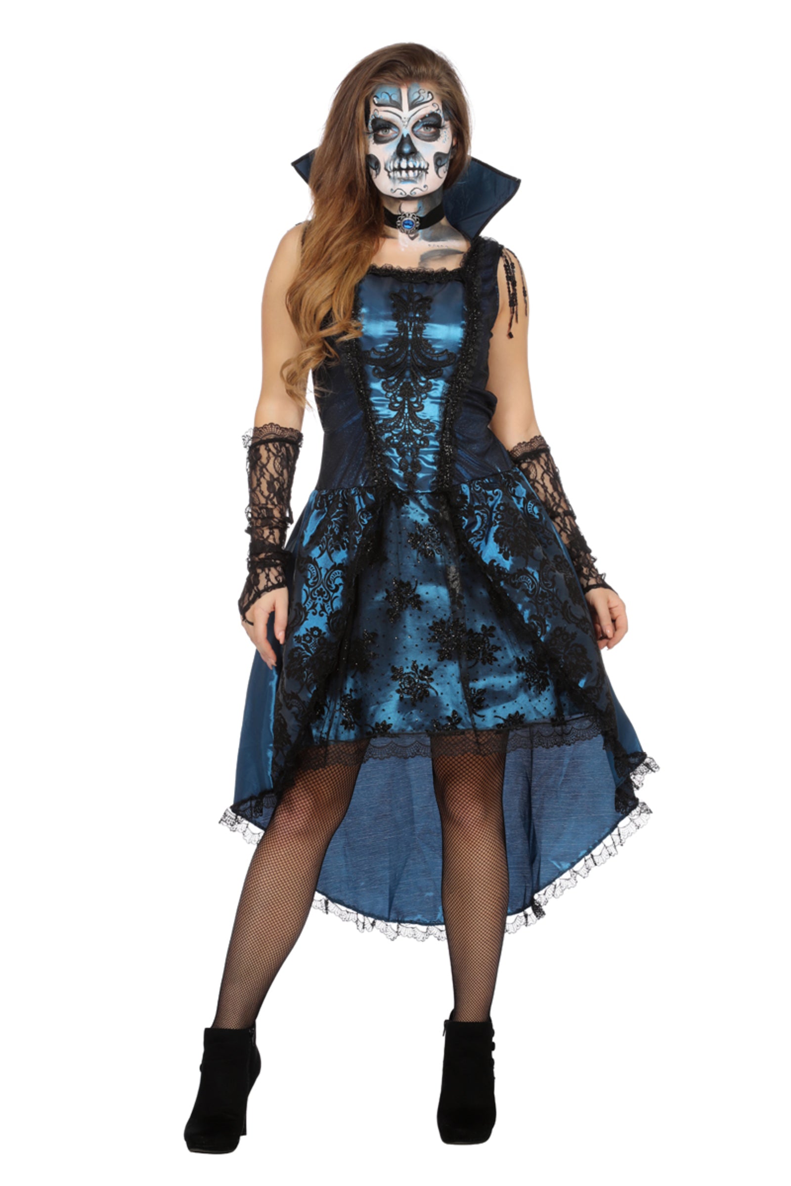 Déguisement vampire bleue femme