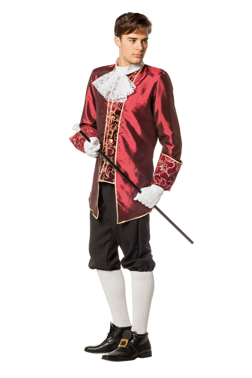 Déguisement Marquis bordeaux homme