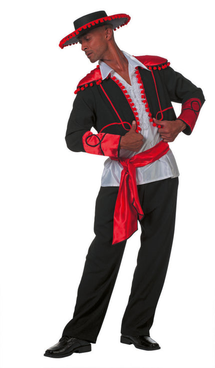 Déguisement danseur argentin noir homme