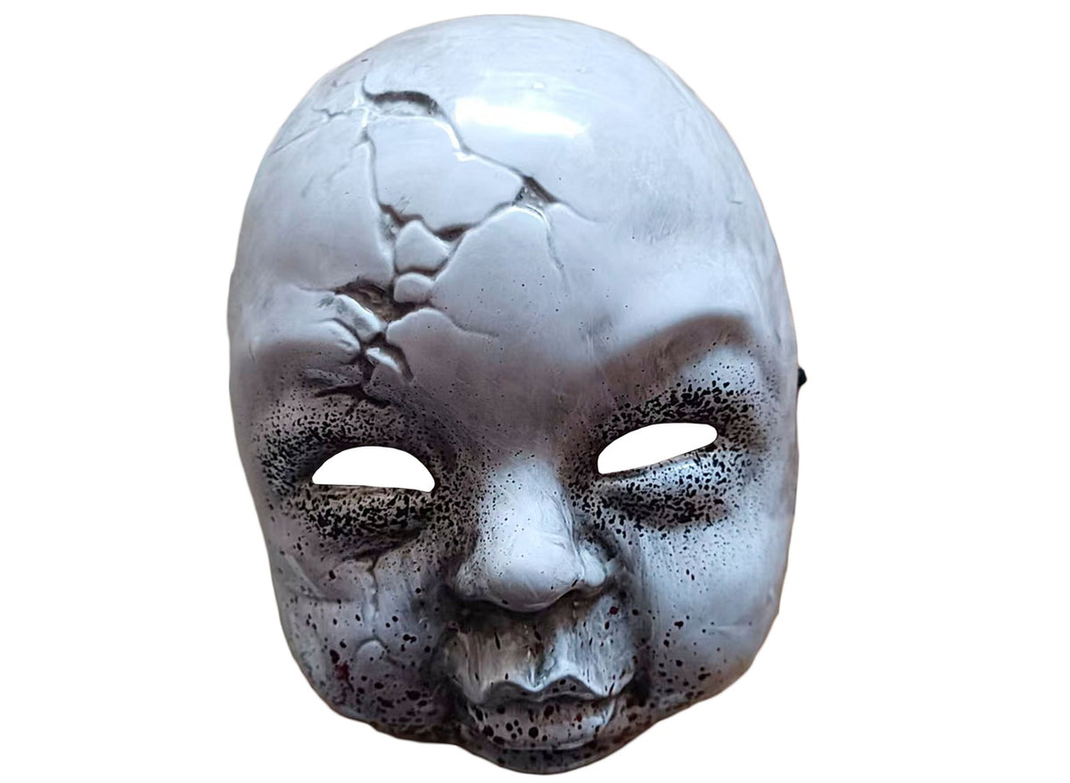 masque coque bébé poupée d'horreur adulte