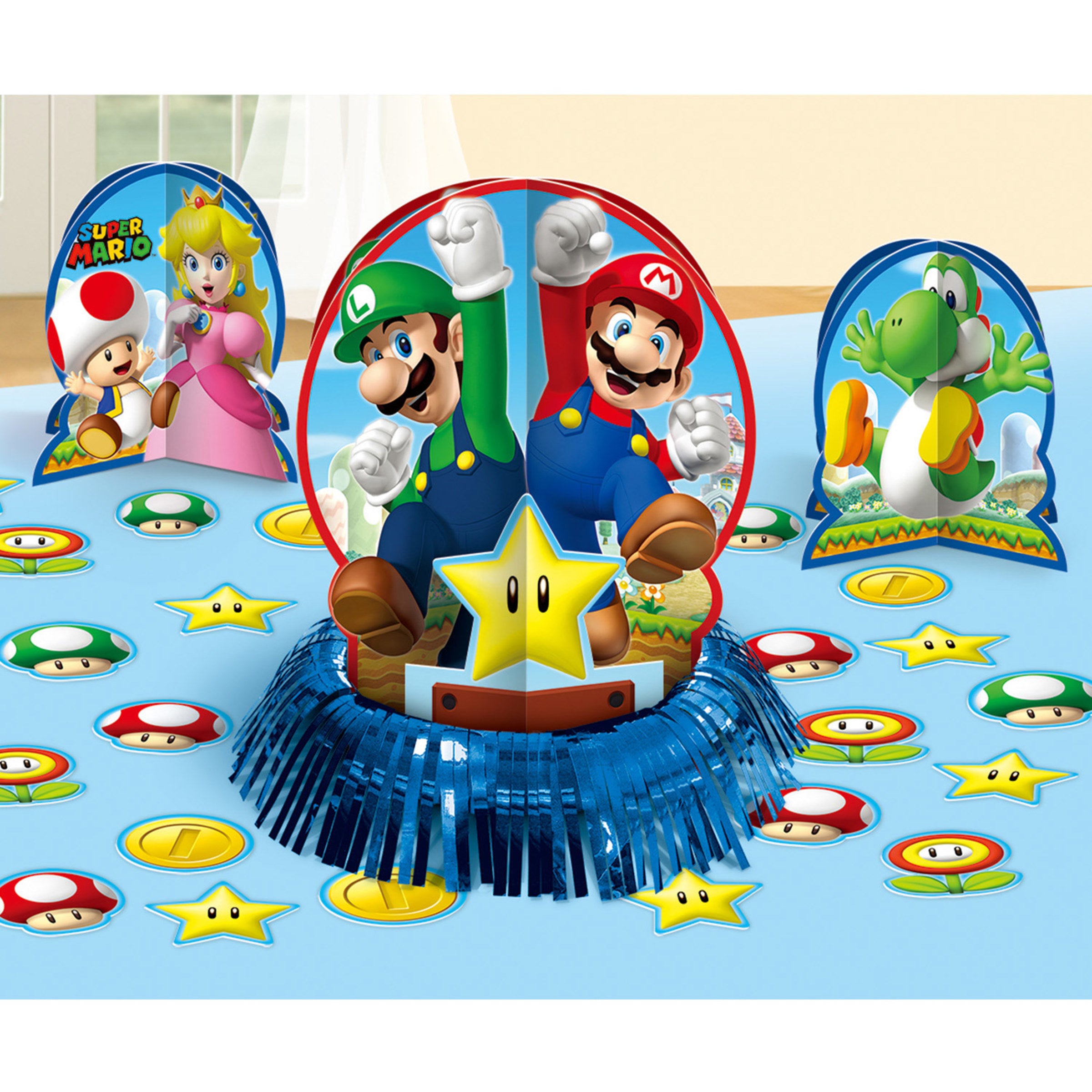 Décoration de table Super Mario Bros