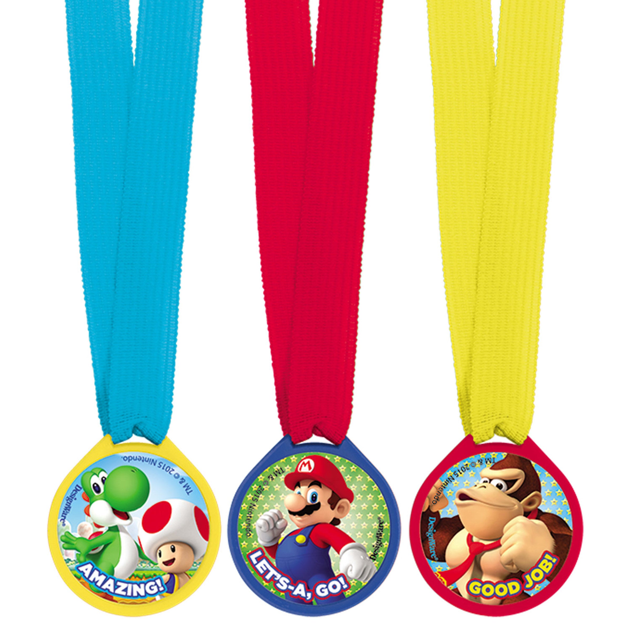 12 médailles Super Mario Bros