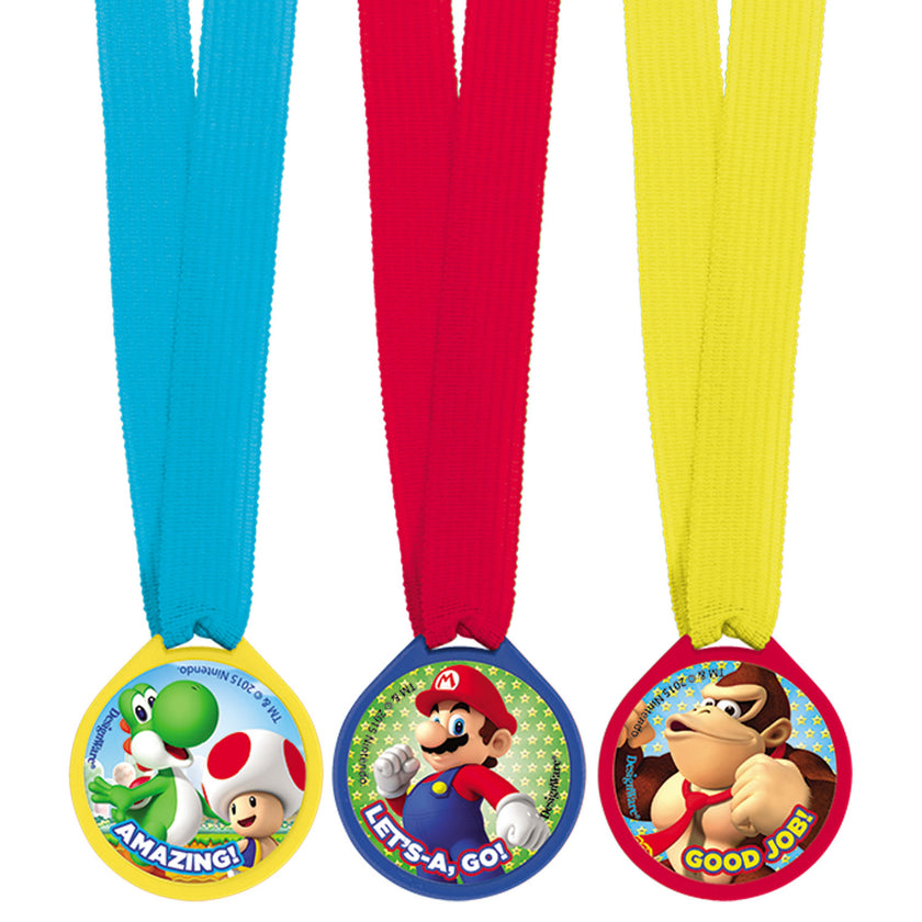 12 médailles Super Mario Bros