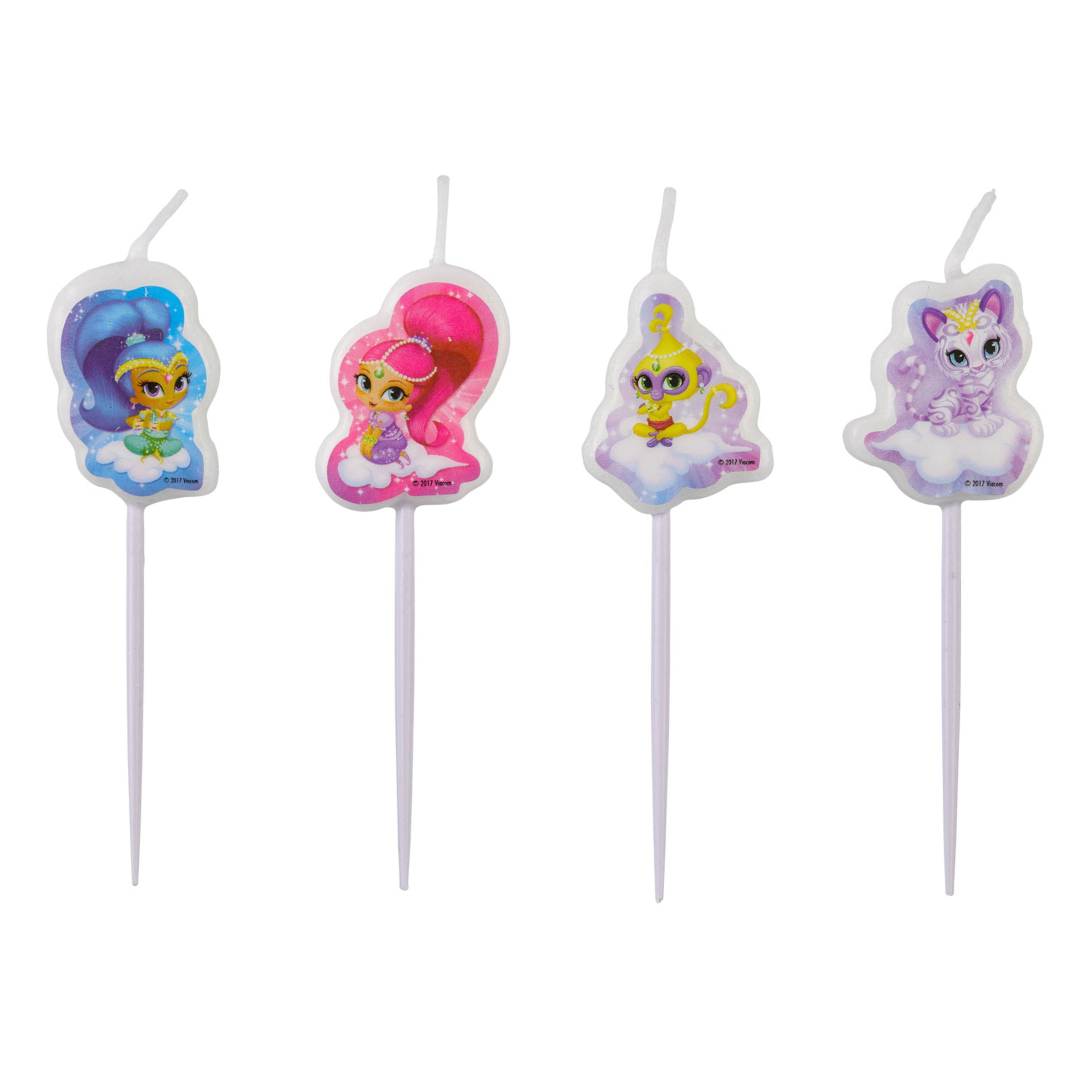 4 bougies Shimmer et Shine