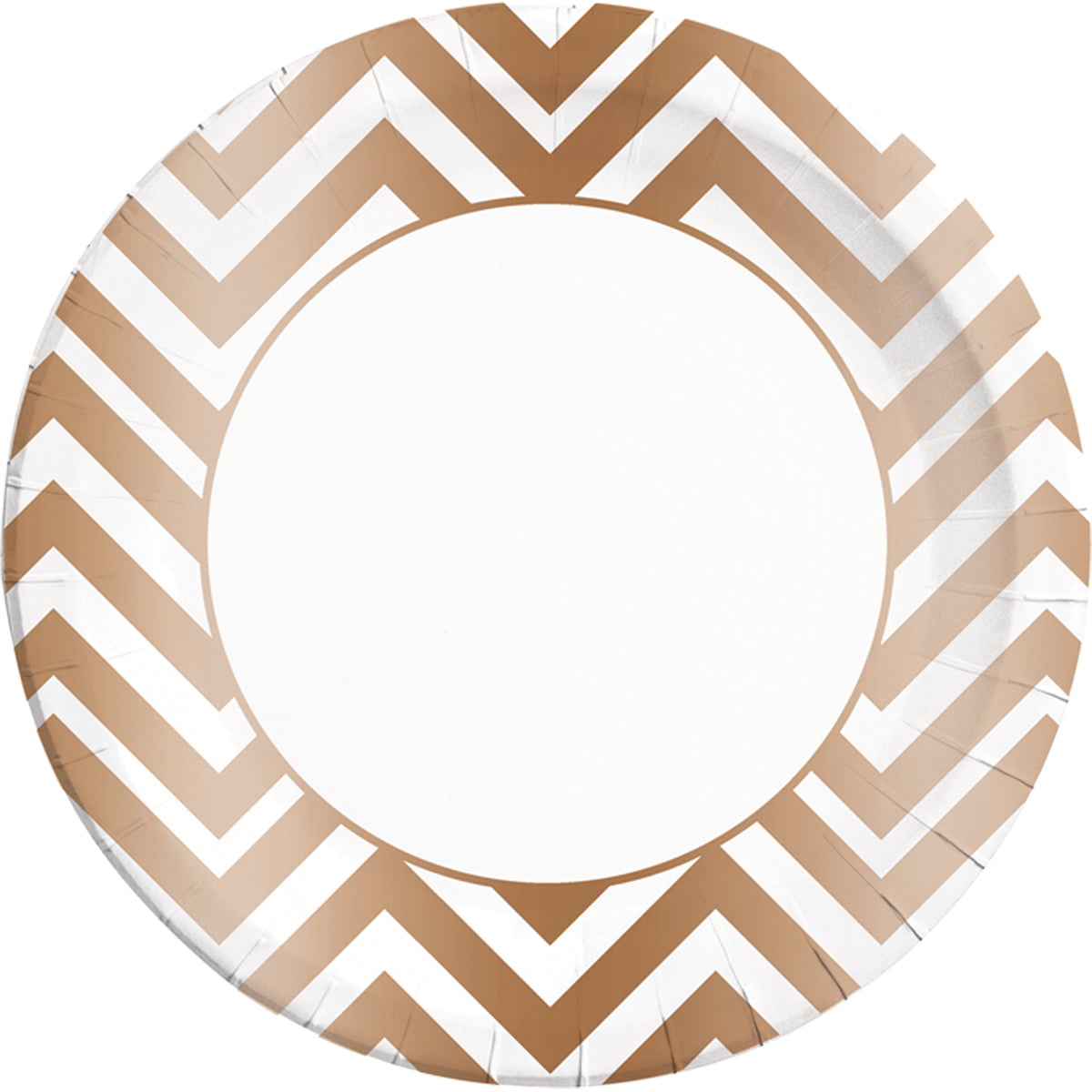 8 grandes assiettes Collection Cuivre