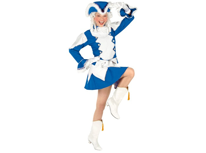 déguisement de majorette bleu 5pcs